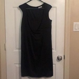 Used Calvin Klein Black Knee-Length